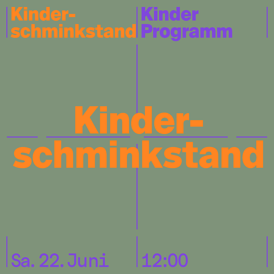 Kinderschminkstand